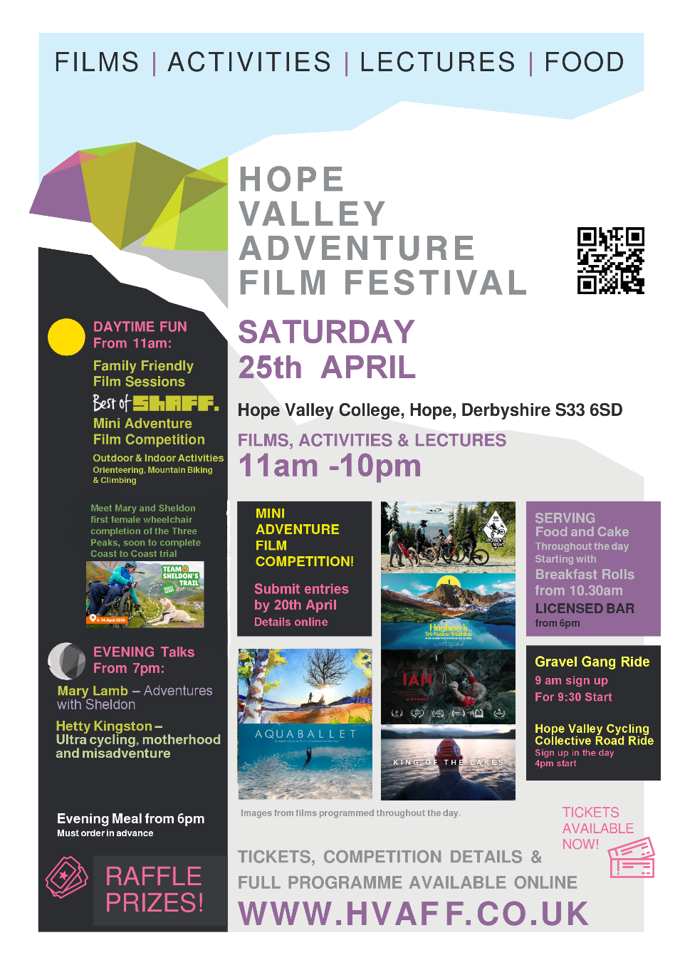 Hope Valley Adventure Film Festival Poster